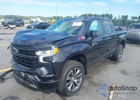 2022 Chevrolet Silverado 1500 4Wd Short Bed Rst из США, поврежденный, VIN 3GCUDEED6NG537179